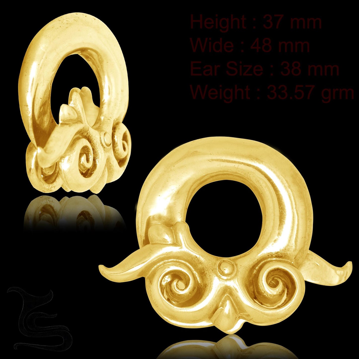 Earweights Borneo rosset IW 026