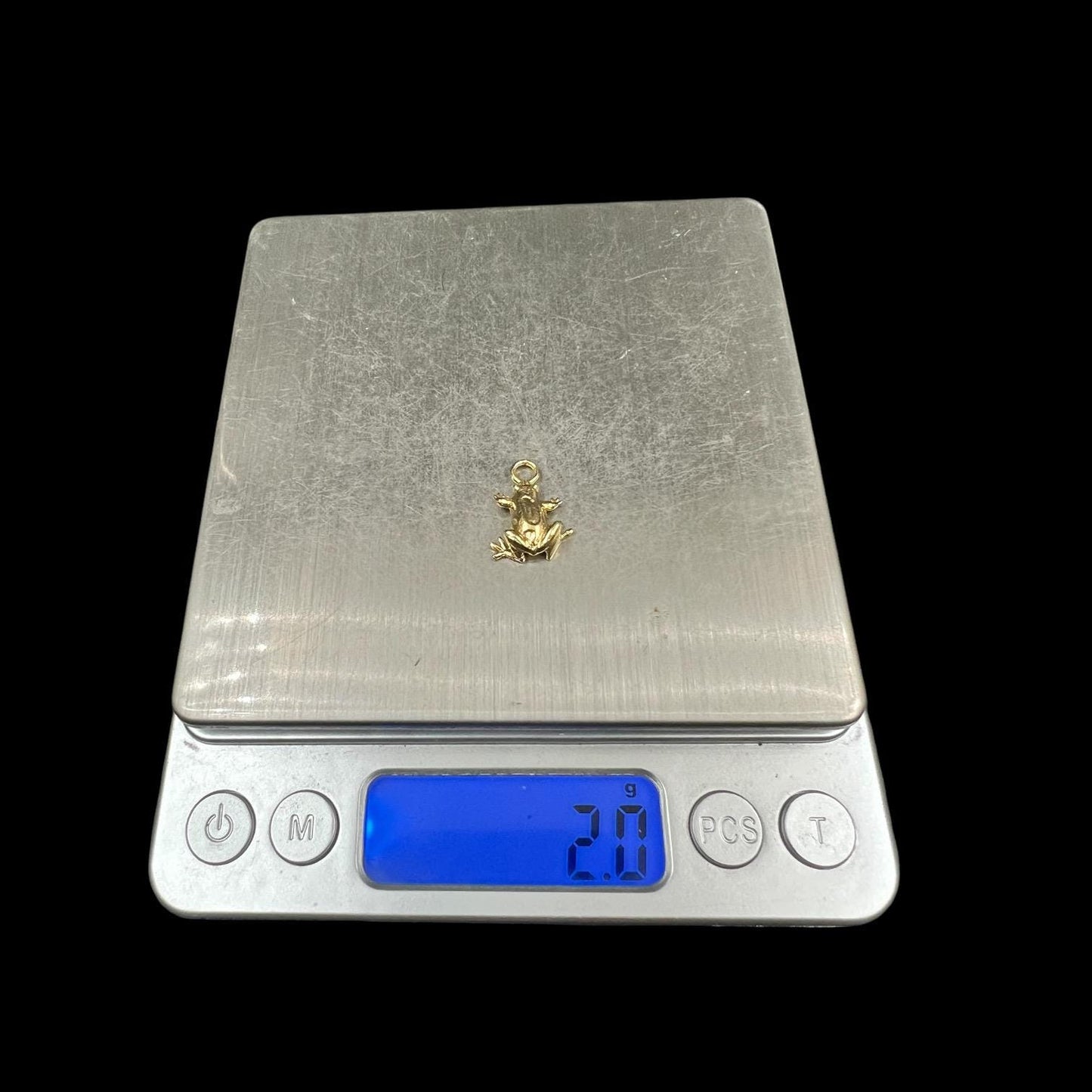 10 pcs brass charm stingray