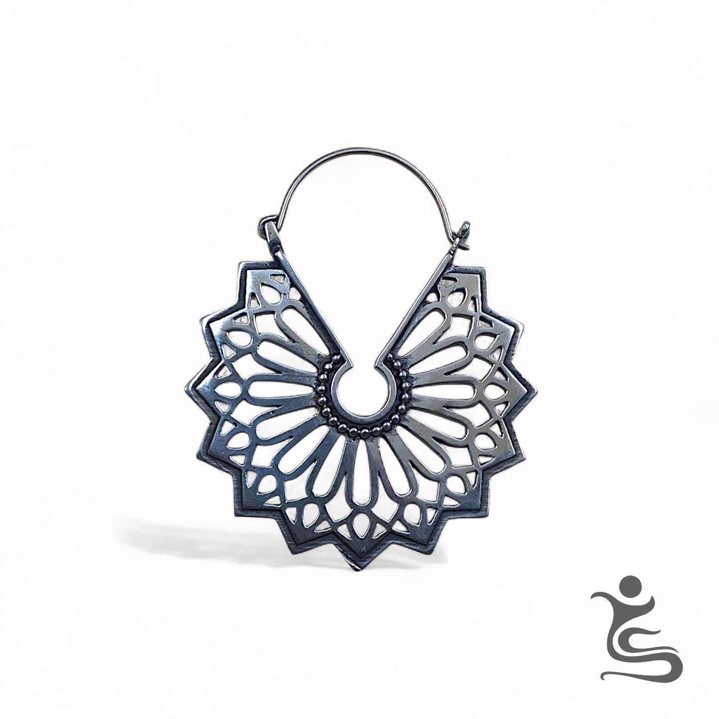 Premium White Brass Earrings – Elegant Minimalist Design