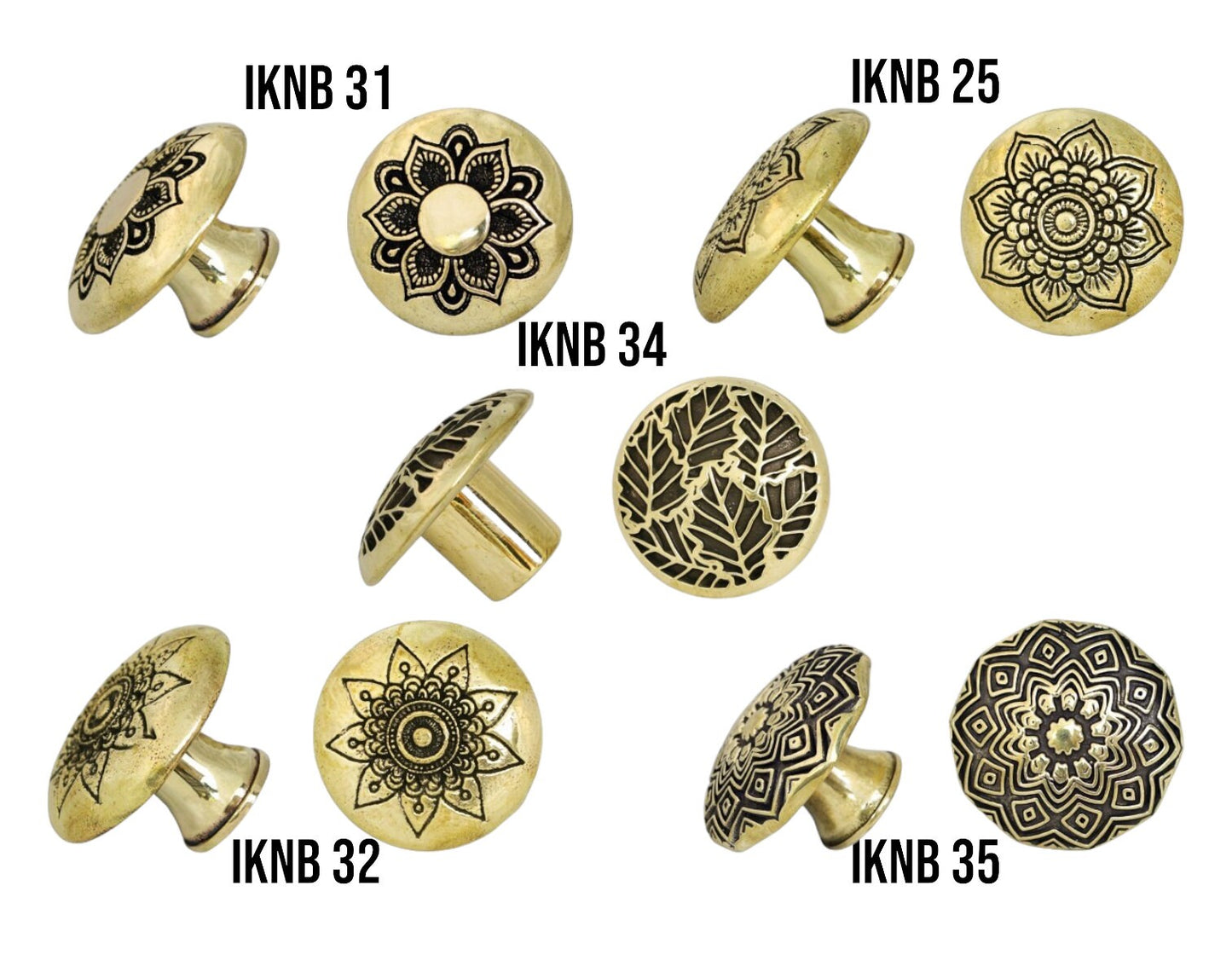 Assorted model of drawerpulls and knob