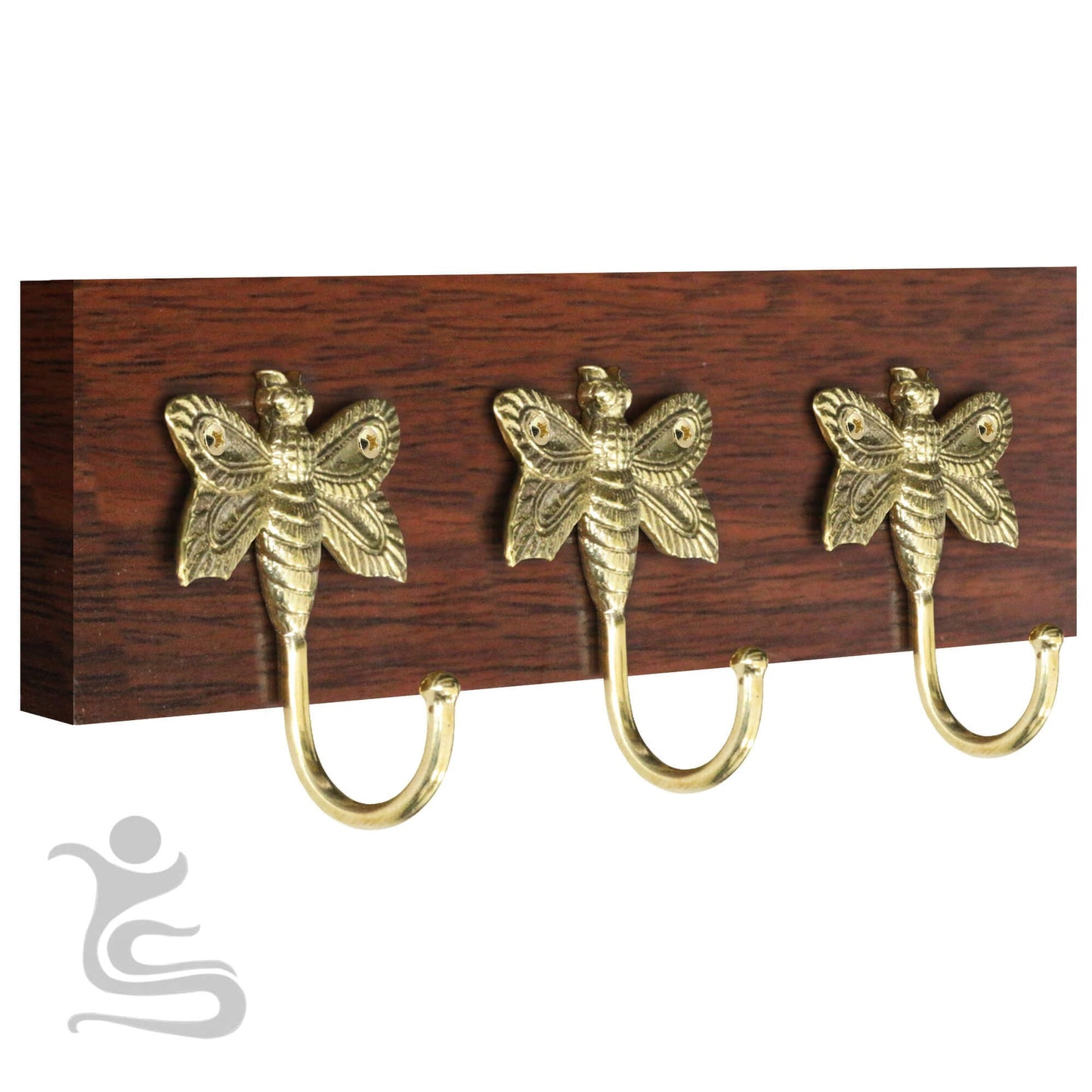 Bee, turtle, dragonfly,dolphin Brass Hook