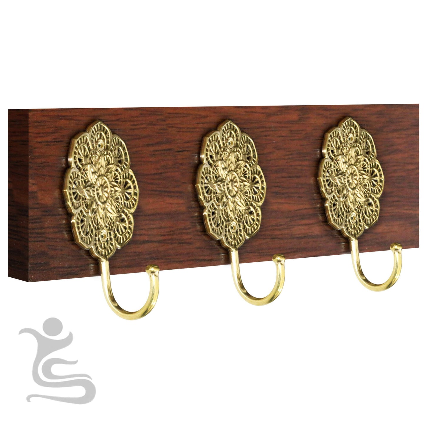 Mandala Brass Hook