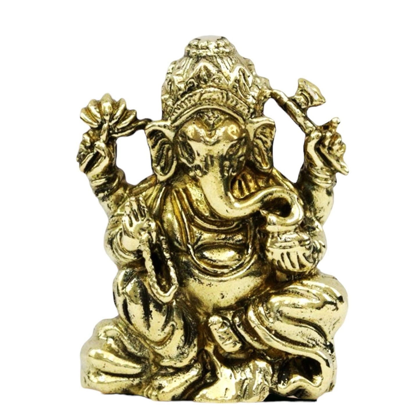 Ganesh and hanuman skullDecorative figurine