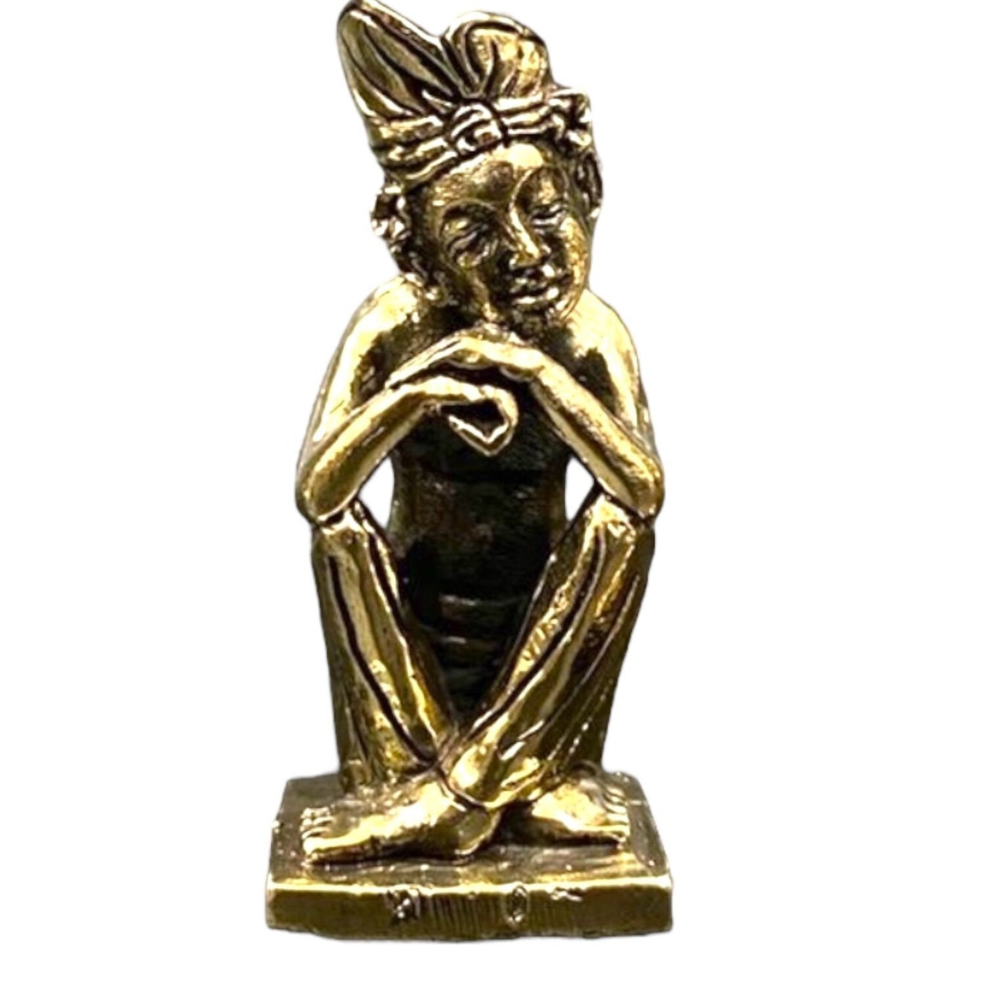 Balinese Couple Brass figurine
