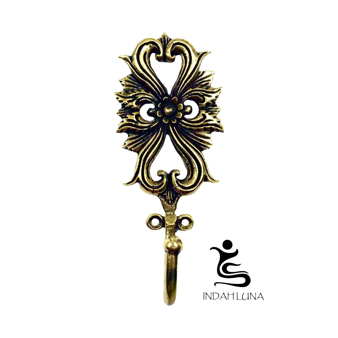 Intricate  Brass Hook