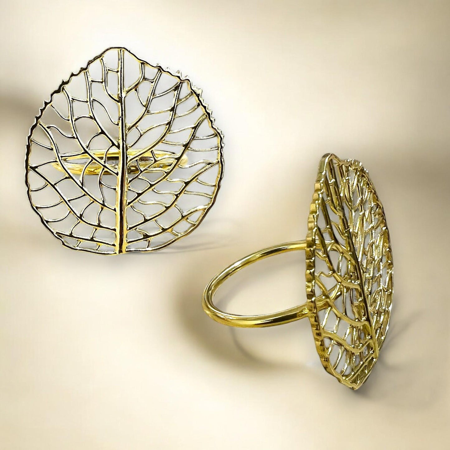 Intricates Brass Napkin ring
