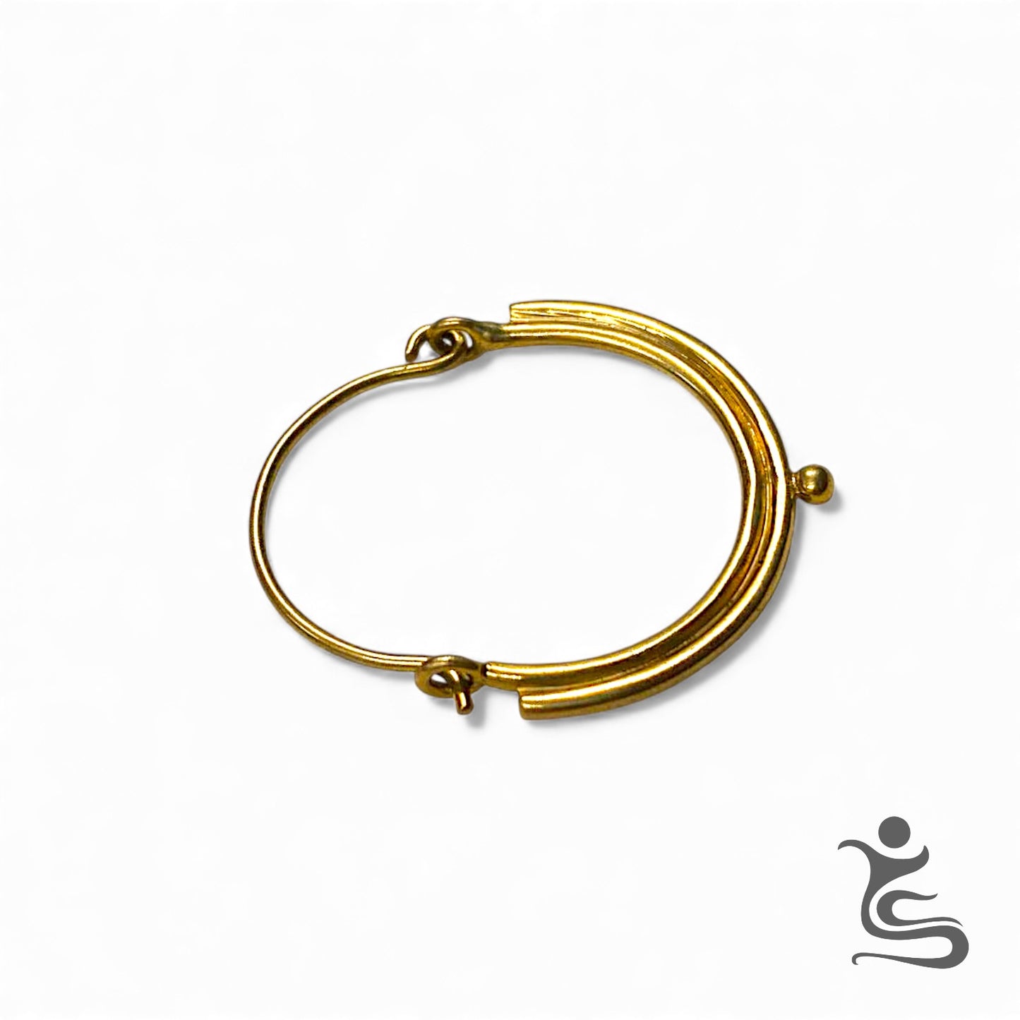 Elegant Brass Earrings – Timeless Minimalist Design for women