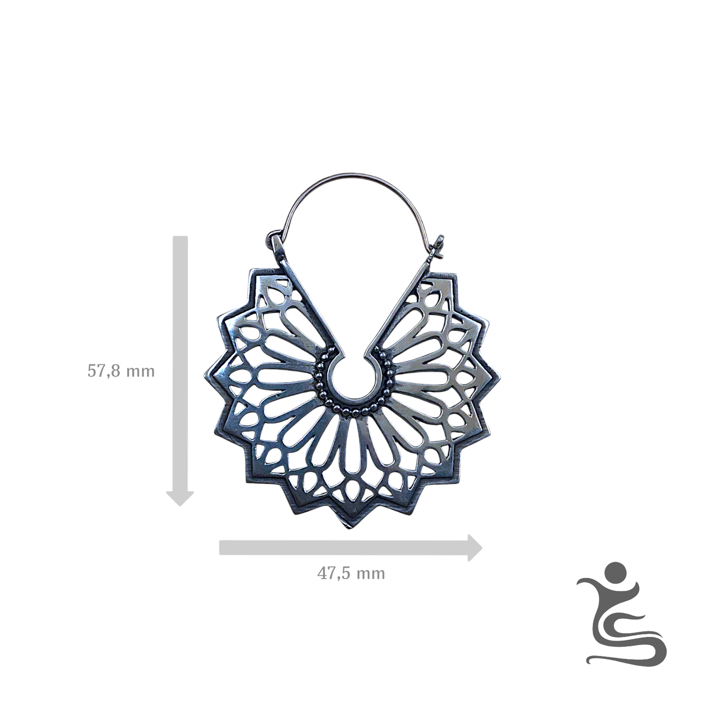 Premium White Brass Earrings – Elegant Minimalist Design