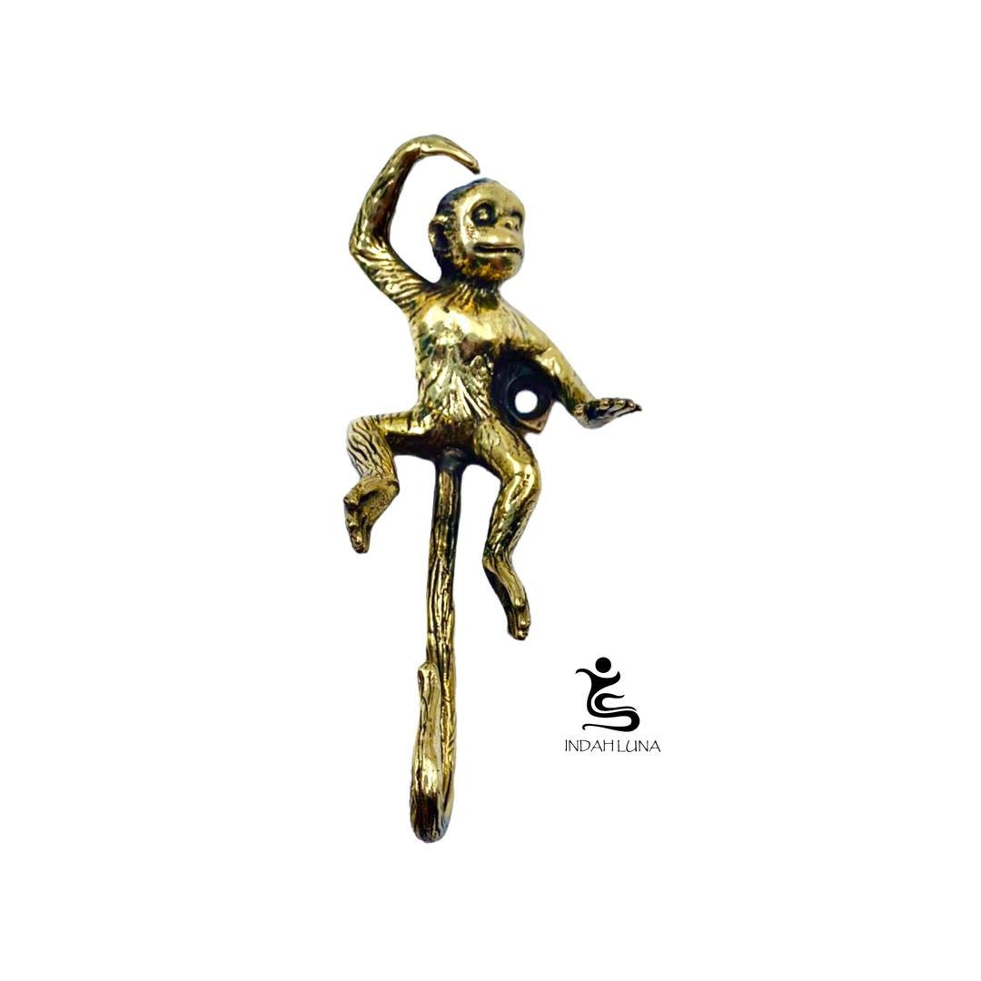 Tiny Decorative Brass Hook