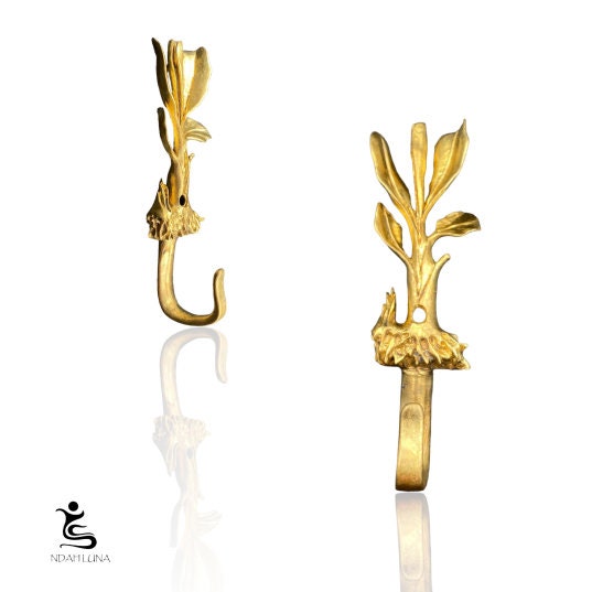Tree Of Life  Brass Hook