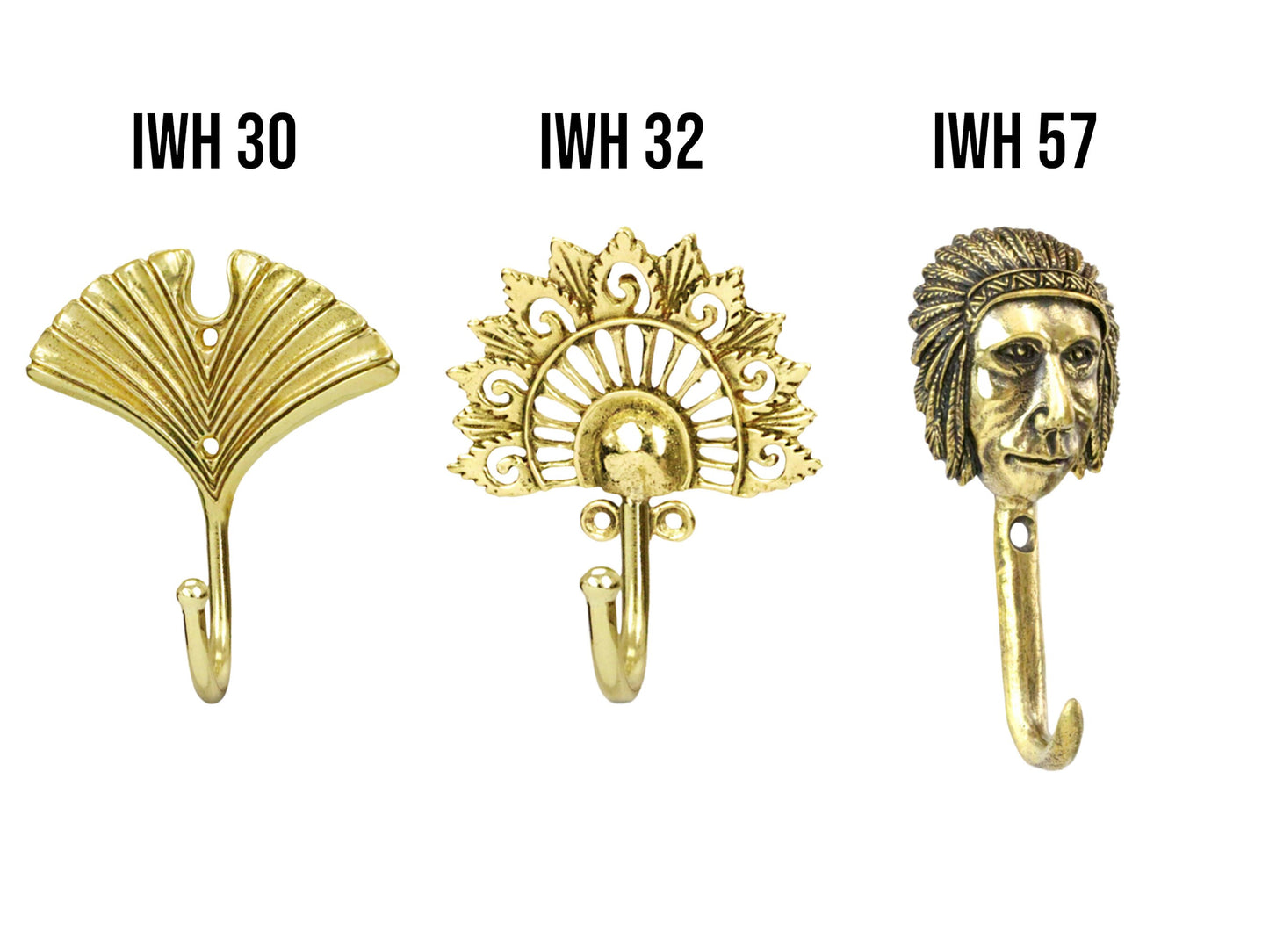 Decorative Brass Hook