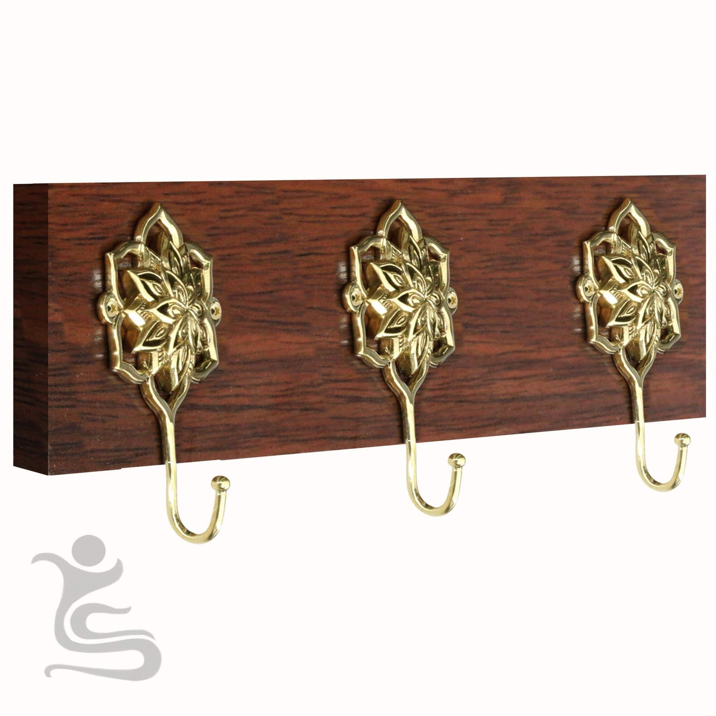 Mandala  Brass Hook