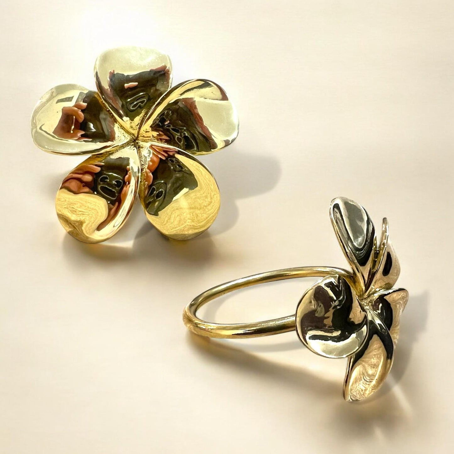 Intricates Brass Napkin ring