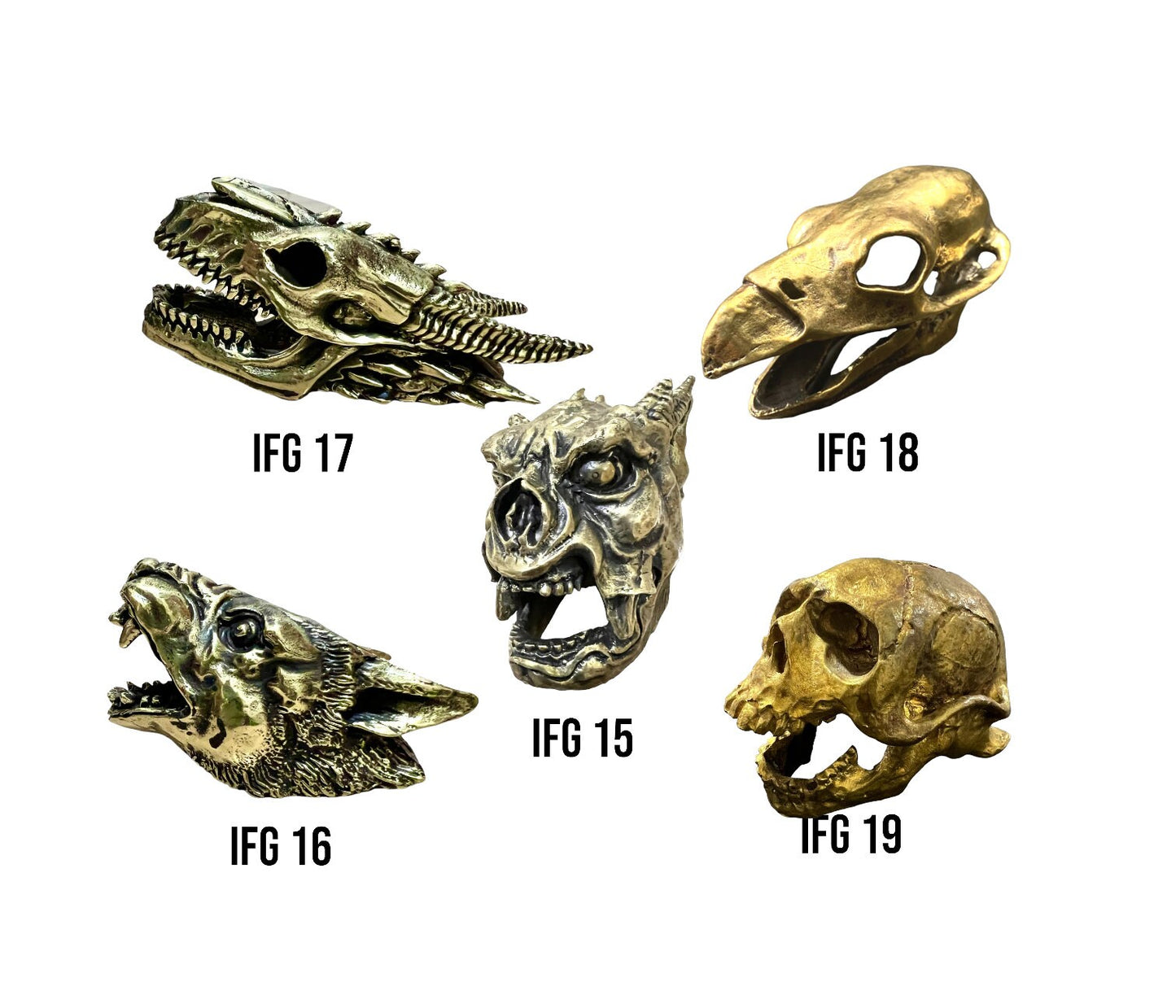 Animal Skulls figurine