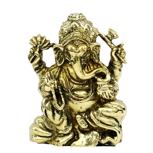 Ganesh and hanuman skullDecorative figurine