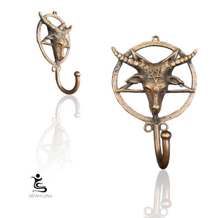 Intricate sculptured Brass Hook
