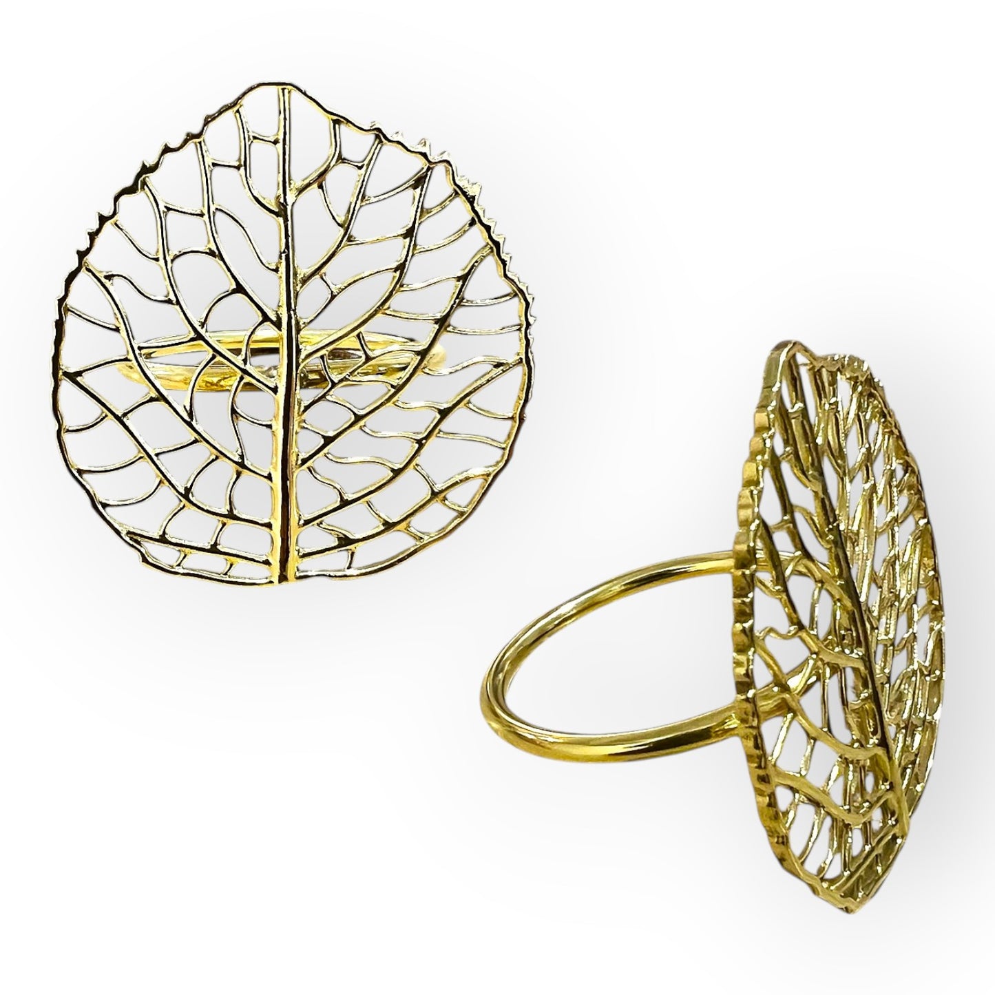 Intricates Brass Napkin ring