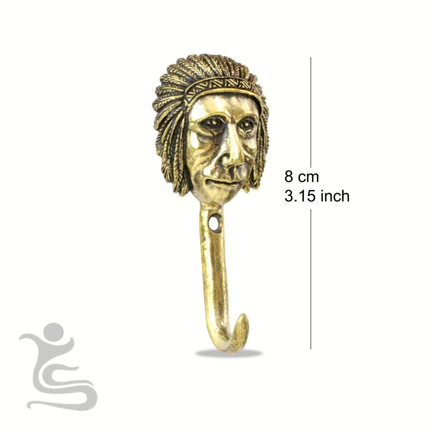 Decorative Brass Hook