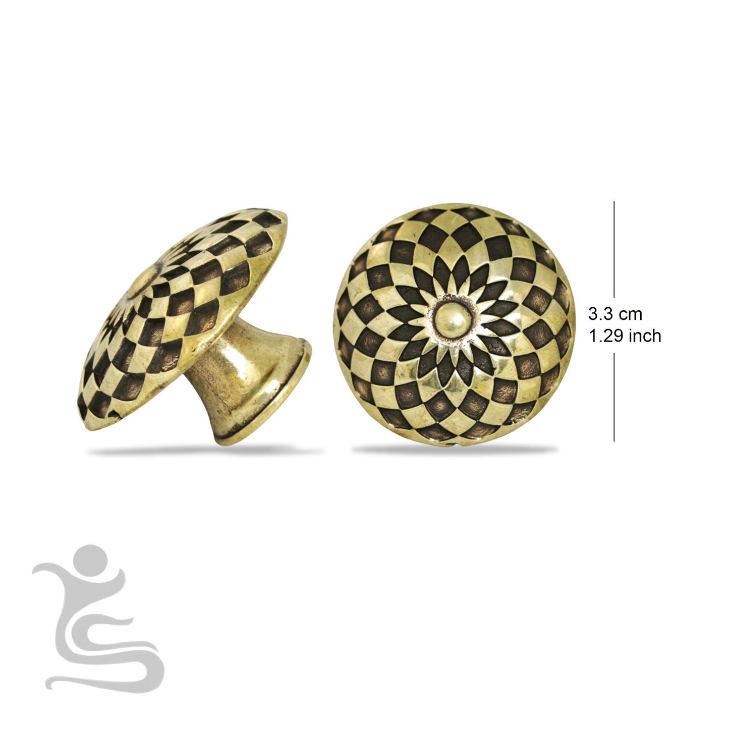 Geometric designs of drawerpulls and knob