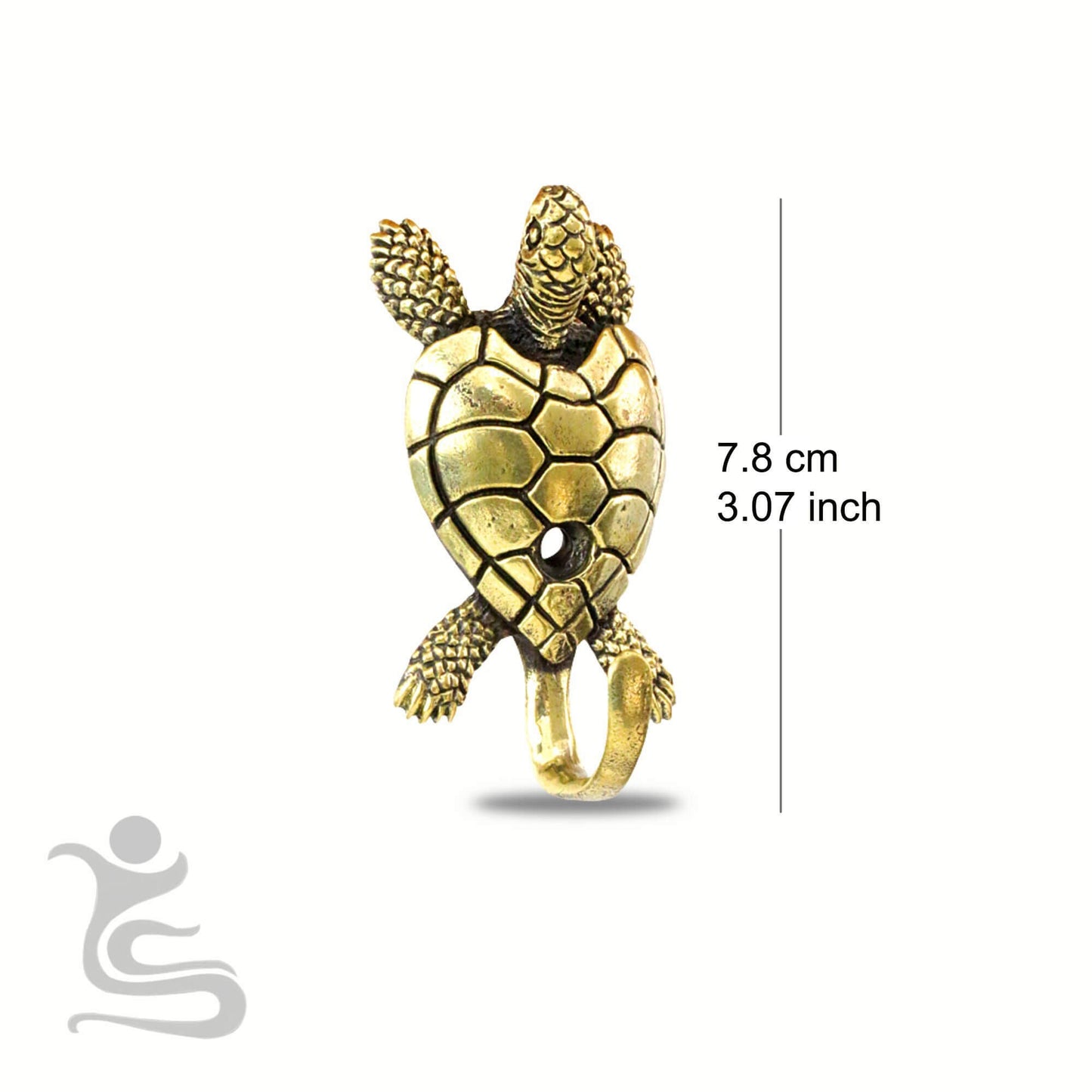 Bee, turtle, dragonfly,dolphin  Brass Hook