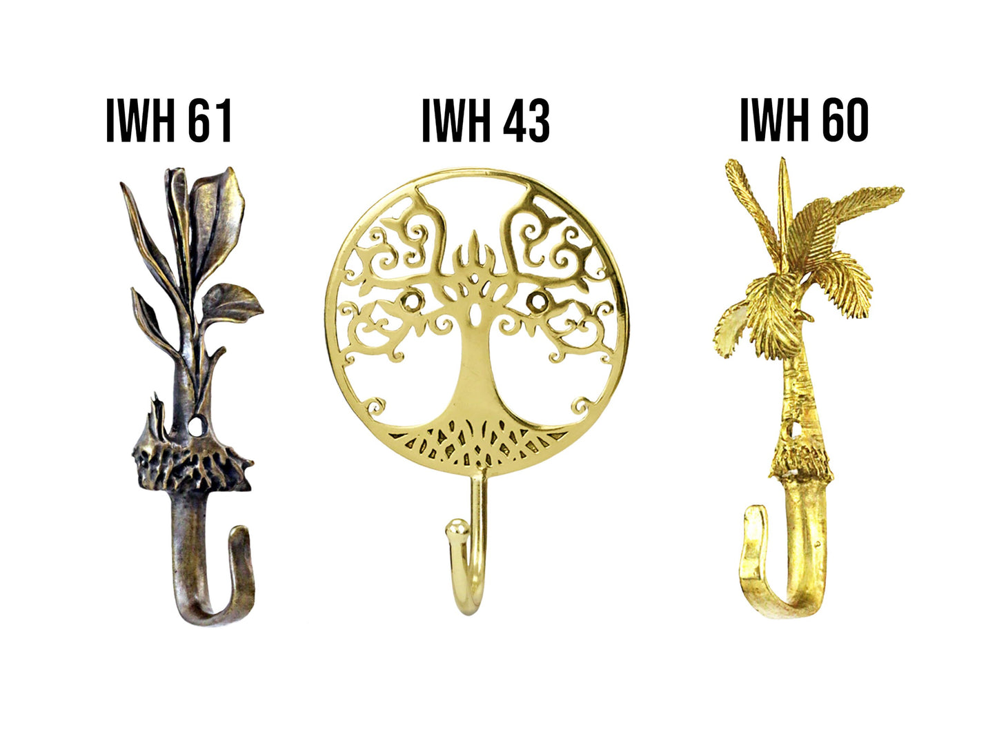 Tree Of Life  Brass Hook